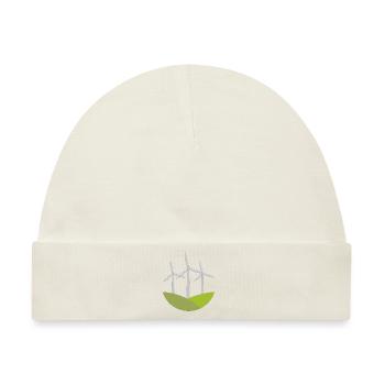 Windrad - Baby Premium Organic Mütze - Naturweiß - Vorne