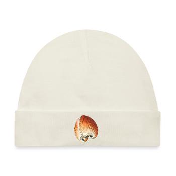 Sandige Muscheln - Baby Premium Organic Mütze - Naturweiß - Vorne