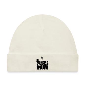 The working Mom - Baby Premium Organic Mütze - Naturweiß - Vorne