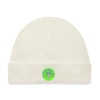 Neonpalme - Baby Premium Organic Mütze - Naturweiß - Vorne