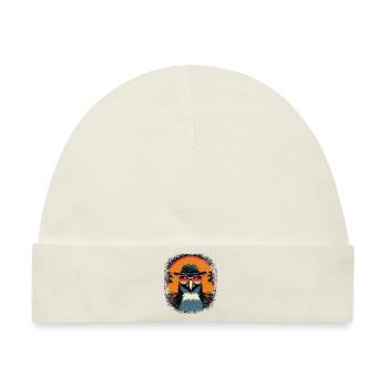 cute north pole christmas gift gentoo penguin - Baby Premium Organic Mütze - Naturweiß - Vorne