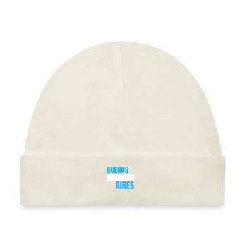 Buenos Aires Bucket Hat Buenos Aires Fischerhut - Baby Premium Organic Mütze - Naturweiß - Vorne