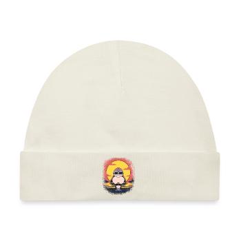 geek gentoo penguin cute penguin choreo couple - Baby Premium Organic Mütze - Naturweiß - Vorne