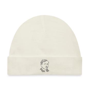 Jose Rizal - Baby Premium Organic Mütze - Naturweiß - Vorne