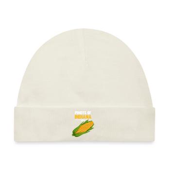 Indiana Fil-Am Design für stolze Pinoys - Baby Premium Organic Mütze - Naturweiß - Vorne