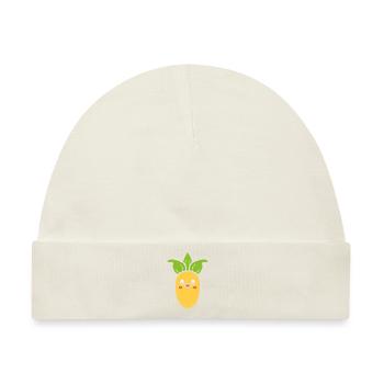 Maiskolben - Baby Premium Organic Mütze - Naturweiß - Vorne