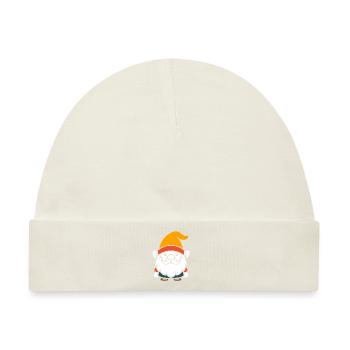 Zwerg - Baby Premium Organic Mütze - Naturweiß - Vorne