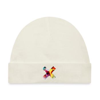 X-Art (Art, Kunst) - Baby Premium Organic Mütze - Naturweiß - Vorne