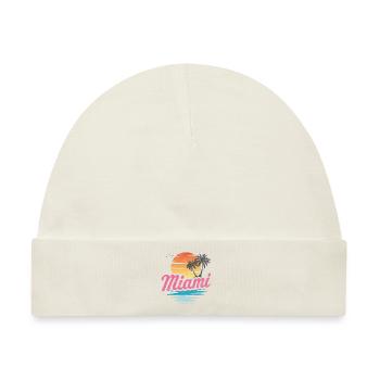 Miami - Baby Premium Organic Mütze - Naturweiß - Vorne