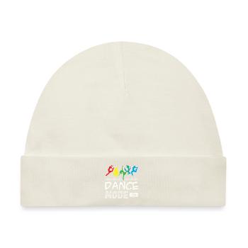 Dance Mode On - Baby Premium Organic Mütze - Naturweiß - Vorne