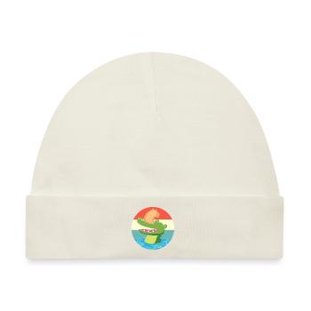 Capybara Capibara - Baby Premium Organic Mütze - Naturweiß - Vorne