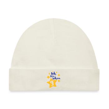Ich bin schon Neun! - Baby Premium Organic Mütze - Naturweiß - Vorne