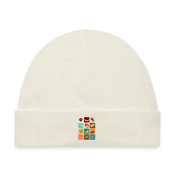fruits - Baby Premium Organic Mütze - Naturweiß - Vorne