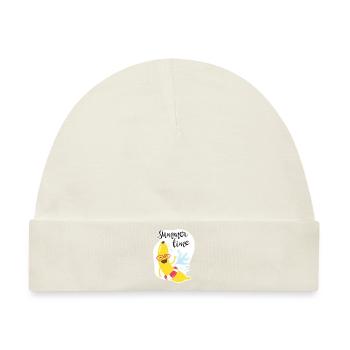 Sommerzeit - Baby Premium Organic Mütze - Naturweiß - Vorne
