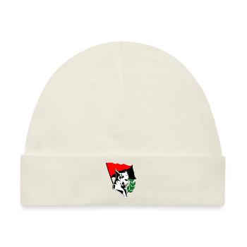 Durruti - Anarchy Flag - Baby Premium Organic Mütze - Naturweiß - Vorne