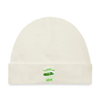 Fährste Quer siehste Mehr - Baby Premium Organic Mütze - Naturweiß - Vorne