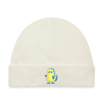 Monster - Baby Premium Organic Mütze - Naturweiß - Vorne