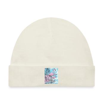 Flamingos - Baby Premium Organic Mütze - Naturweiß - Vorne