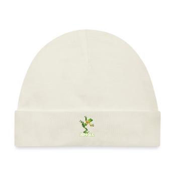 Dschungel Frosch Tierschutz Naturschutz Amazonas - Baby Premium Organic Mütze - Naturweiß - Vorne