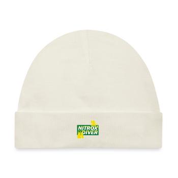 Tauchen Nitrox Taucher Tauchurlaub Geschenk - Baby Premium Organic Mütze - Naturweiß - Vorne