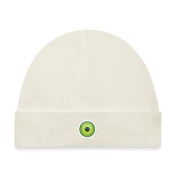 Auge - Baby Premium Organic Mütze - Naturweiß - Vorne