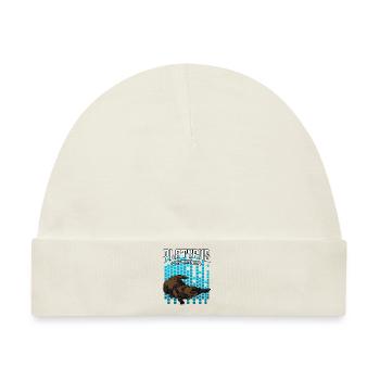 Platypus Is My Spirit Animal Schnabeltier Geschenk - Baby Premium Organic Mütze - Naturweiß - Vorne