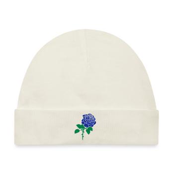 Blue rose - Baby Premium Organic Mütze - Naturweiß - Vorne