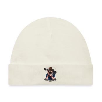 Fotograf - Baby Premium Organic Mütze - Naturweiß - Vorne
