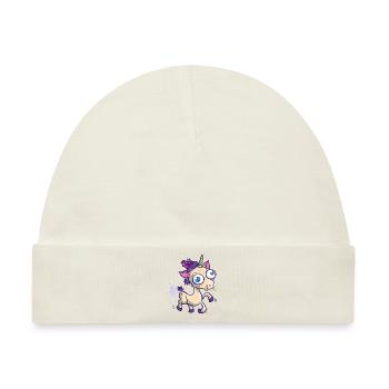 Hässliches Einhorn - Baby Premium Organic Mütze - Naturweiß - Vorne