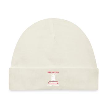 Lokführer shirt • Zug • Lokführer Geschenk - Baby Premium Organic Mütze - Naturweiß - Vorne