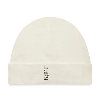 Ich liebe dich mehr als die Iraker das lustige Dolma-T-Shirt - Baby Premium Organic Mütze - Naturweiß - Vorne