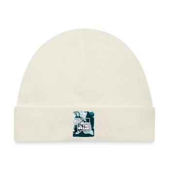 SAVE THE OCEAN - Baby Premium Organic Mütze - Naturweiß - Vorne