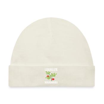 Tomaten - Baby Premium Organic Mütze - Naturweiß - Vorne