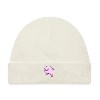 Blobfisch Sticker Blobfisch Geschenkidee Blobfisch - Baby Premium Organic Mütze - Naturweiß - Vorne