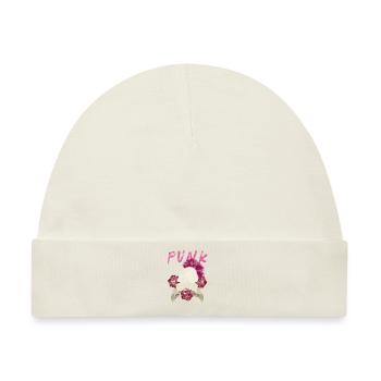 Punk Punkrocker Totenkopf Punks Punker Musik - Baby Premium Organic Mütze - Naturweiß - Vorne