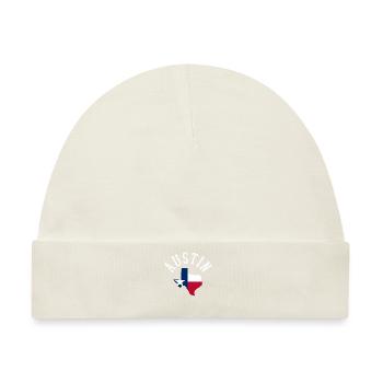 Texas Austin Wappen - Baby Premium Organic Mütze - Naturweiß - Vorne