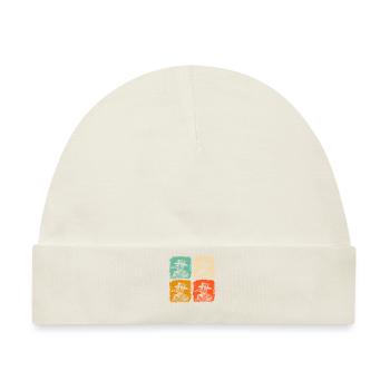 Pestdoktor Retro PopArt Geschenk - Baby Premium Organic Mütze - Naturweiß - Vorne