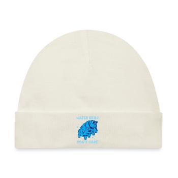 Wasserbär egal Tardigrade Mikrobiologie Geschenk - Baby Premium Organic Mütze - Naturweiß - Vorne