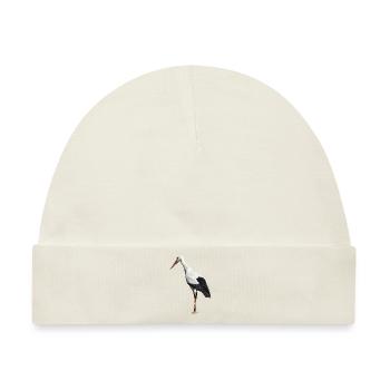 Storch - Baby Premium Organic Mütze - Naturweiß - Vorne