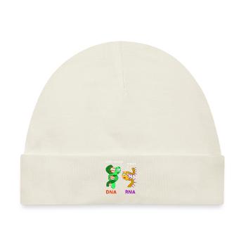 Rna Strang Und Einen Dna Strang - Biologie - Baby Premium Organic Mütze - Naturweiß - Vorne