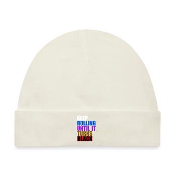 Brazilian Jiu-Jitsu, BJJ und Grappling - Baby Premium Organic Mütze - Naturweiß - Vorne
