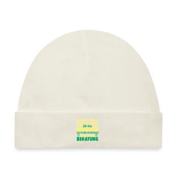 Kompetenter Beamter Lustig Für Beamte - Baby Premium Organic Mütze - Naturweiß - Vorne