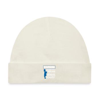 Dudelsack Dudelsackspieler Dudelsäcke Geschenk - Baby Premium Organic Mütze - Naturweiß - Vorne