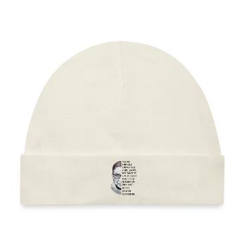 Notorisches RBG-Hemd Dissens Anti  Political F. - Baby Premium Organic Mütze - Naturweiß - Vorne
