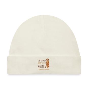 Erdmännchen - Baby Premium Organic Mütze - Naturweiß - Vorne