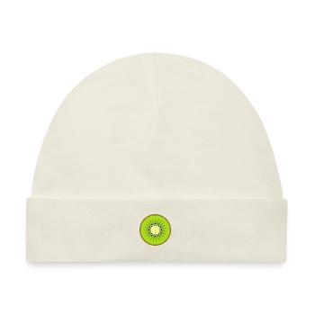 kiwi - Baby Premium Organic Mütze - Naturweiß - Vorne