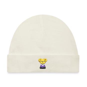 Niedliches Nonbinary und Genderqueer Koala - Baby Premium Organic Mütze - Naturweiß - Vorne