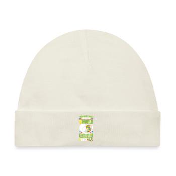Autismus Bewusstsein - Baby Premium Organic Mütze - Naturweiß - Vorne
