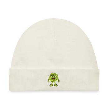 Salat - Baby Premium Organic Mütze - Naturweiß - Vorne