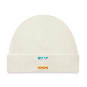 Great Chess Players Have Great Moves - Baby Premium Organic Mütze - Naturweiß - Vorne